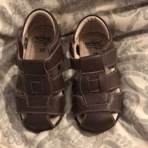 Pediped toddler shoes size 25